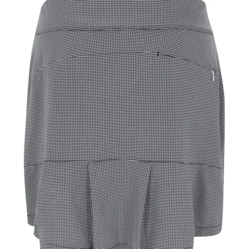Greg Norman Gingham 17-Inch Skort Regular Golf Apparel