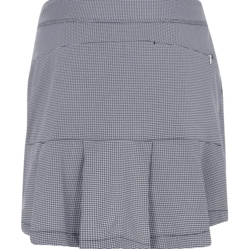 Greg Norman Gingham 17-Inch Skort Regular Golf Apparel