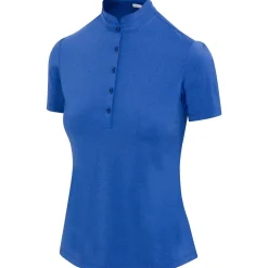 Greg Norman Heather Drop Needle Shirt Polo Short Sleeve Golf Apparel