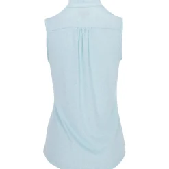 Greg Norman Heathered Dot Sleeveless Shirt Polo Short Sleeve Golf Apparel