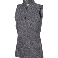 Greg Norman Heathered Dot Shirt Polo Short Sleeve Golf Apparel