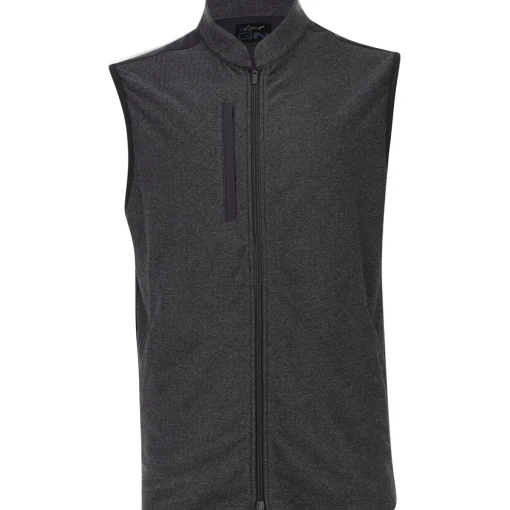 Greg Norman Homestead Full-Zip Outerwear Vest Golf Apparel
