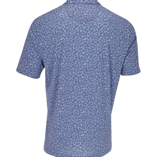 Greg Norman Horseshoe Shirt Polo Short Sleeve Golf Apparel