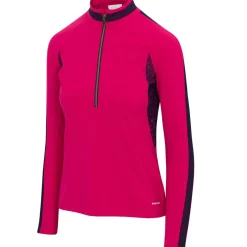 Greg Norman Imperial Mock Neck 1/2 Zip Outerwear Pullover Golf Apparel