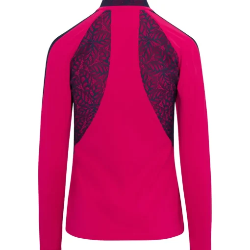 Greg Norman Imperial Mock Neck 1/2 Zip Outerwear Pullover Golf Apparel