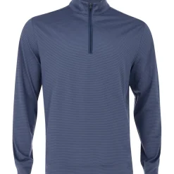 Greg Norman Knit West Bay 1/4 Zip Outerwear Pullover Golf Apparel