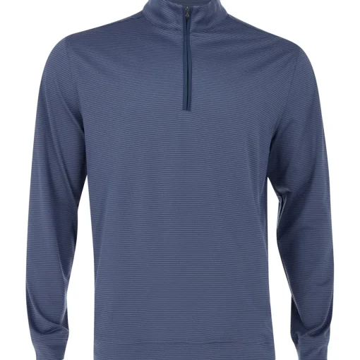 Greg Norman Knit West Bay 1/4 Zip Outerwear Pullover Golf Apparel