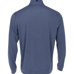 Greg Norman Knit West Bay 1/4 Zip Outerwear Pullover Golf Apparel
