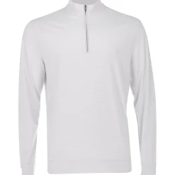 Greg Norman Knit West Bay 1/4 Zip Outerwear Pullover Golf Apparel