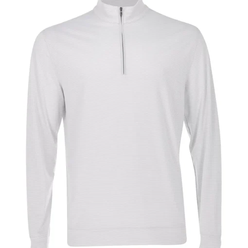 Greg Norman Knit West Bay 1/4 Zip Outerwear Pullover Golf Apparel
