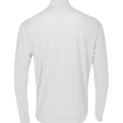 Greg Norman Knit West Bay 1/4 Zip Outerwear Pullover Golf Apparel