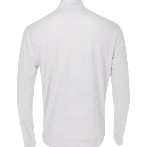 Greg Norman Knit West Bay 1/4 Zip Outerwear Pullover Golf Apparel