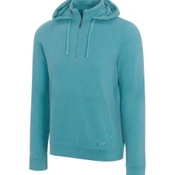 Greg Norman Lab 1/4 Zip Hoodie Outerwear Pullover Golf Apparel