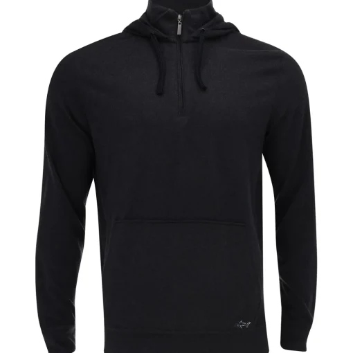 Greg Norman Lab 1/4 Zip Hoodie Outerwear Pullover Golf Apparel