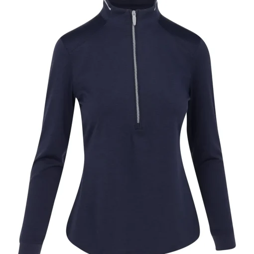 Greg Norman Leaderboard Ultra Stretch Half Zip Outerwear Pullover Golf Apparel