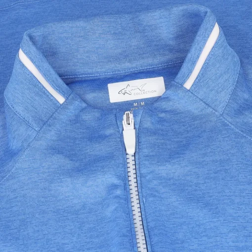 Greg Norman Leaderboard Ultra Stretch Half Zip Outerwear Pullover Golf Apparel
