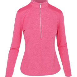 Greg Norman Leaderboard Ultra Stretch Half Zip Outerwear Pullover Golf Apparel