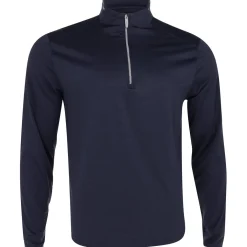 Greg Norman L/S Leaderboard Ultra Stretch Outerwear 1/4 Zip Golf Apparel