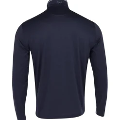 Greg Norman L/S Leaderboard Ultra Stretch Outerwear 1/4 Zip Golf Apparel