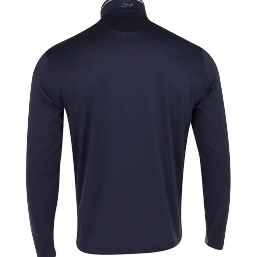 Greg Norman L/S Leaderboard Ultra Stretch Outerwear 1/4 Zip Golf Apparel