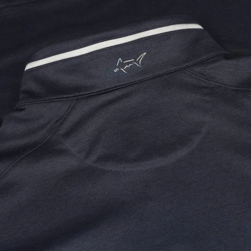 Greg Norman L/S Leaderboard Ultra Stretch Outerwear 1/4 Zip Golf Apparel