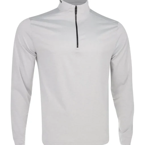 Greg Norman L/S Leaderboard Ultra Stretch Outerwear 1/4 Zip Golf Apparel