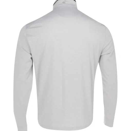 Greg Norman L/S Leaderboard Ultra Stretch Outerwear 1/4 Zip Golf Apparel