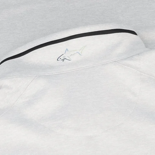 Greg Norman L/S Leaderboard Ultra Stretch Outerwear 1/4 Zip Golf Apparel