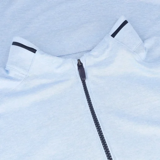 Greg Norman L/S Leaderboard Ultra Stretch Outerwear 1/4 Zip Golf Apparel