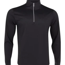 Greg Norman L/S Leaderboard Ultra Stretch Outerwear 1/4 Zip Golf Apparel