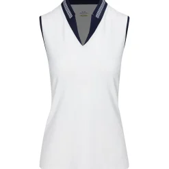 Greg Norman Lumina Sleeveless Shirt Polo Short Sleeve Golf Apparel