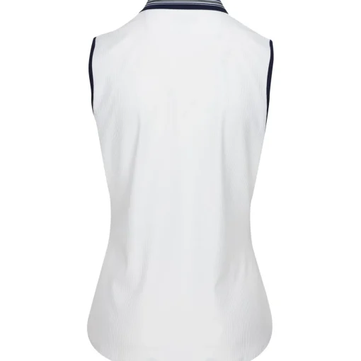 Greg Norman Lumina Sleeveless Shirt Polo Short Sleeve Golf Apparel