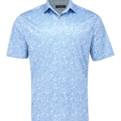 Greg Norman Marble Shark ML75 Polo Shirt Polo Short Sleeve Golf Apparel