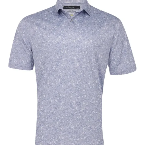 Greg Norman Marble Shark ML75 Polo Shirt Polo Short Sleeve Golf Apparel