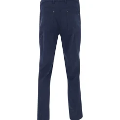 Greg Norman MICROLUX 5 Pocket Heathered Pants Flat Front Golf Apparel