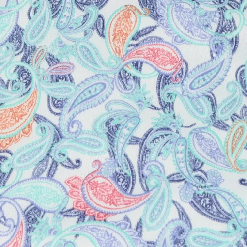 Greg Norman ML75 17" Paisley Print Pull-On Skort Regular Golf Apparel