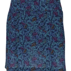 Greg Norman ML75 17" Paisley Print Pull-On Skort Regular Golf Apparel