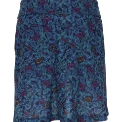 Greg Norman ML75 17" Paisley Print Pull-On Skort Regular Golf Apparel