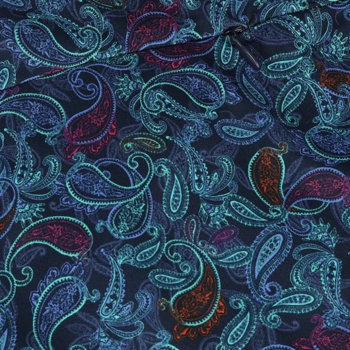 Greg Norman ML75 17" Paisley Print Pull-On Skort Regular Golf Apparel