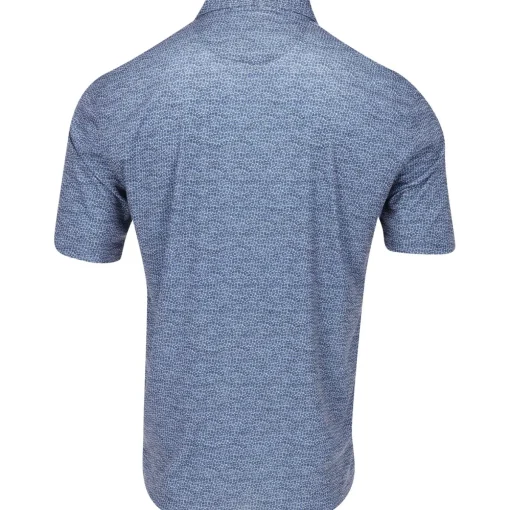 Greg Norman ML75 Across the Sky Shirt Polo Short Sleeve Golf Apparel