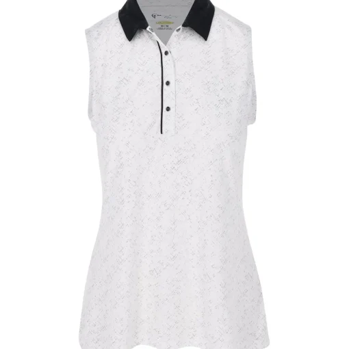 Greg Norman ML75 Astra Sleeveless Shirt Polo Short Sleeve Golf Apparel