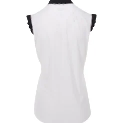 Greg Norman ML75 Belle Stretch Sleeveless Shirt Polo Short Sleeve Golf Apparel