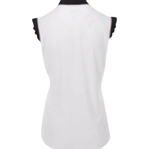 Greg Norman ML75 Belle Stretch Sleeveless Shirt Polo Short Sleeve Golf Apparel