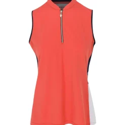 Greg Norman ML75 Cabana Sleeveless Shirt Polo Short Sleeve Golf Apparel