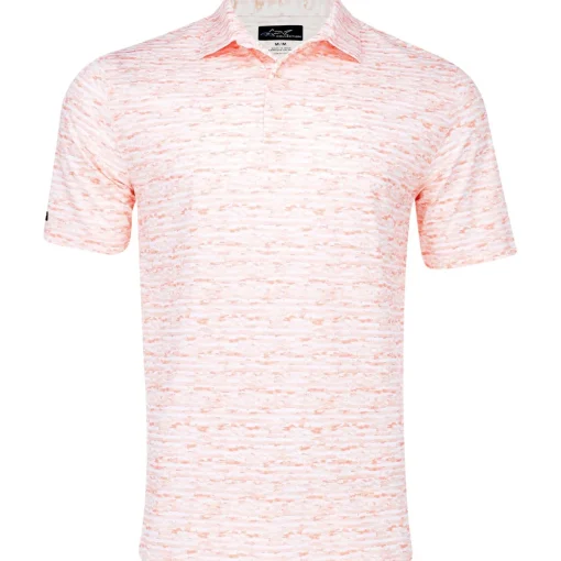 Greg Norman ML75 Equinox Stretch Shirt Polo Short Sleeve Golf Apparel