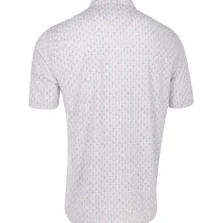 Greg Norman ML75 Flamingo Stretch Shirt Polo Short Sleeve Golf Apparel