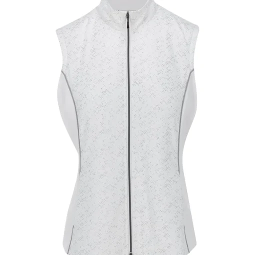 Greg Norman ML75 Haley Full-Zip Outerwear Vest Golf Apparel