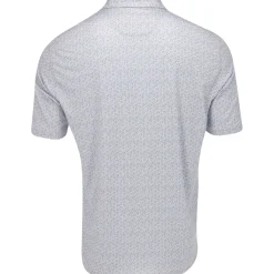 Greg Norman ML75 Island Flora Stretch Shirt Polo Short Sleeve Golf Apparel