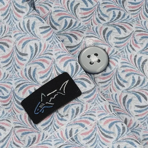 Greg Norman ML75 Island Flora Stretch Shirt Polo Short Sleeve Golf Apparel
