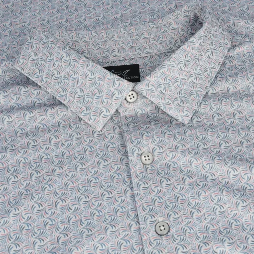 Greg Norman ML75 Island Flora Stretch Shirt Polo Short Sleeve Golf Apparel